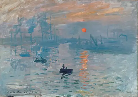 Impression Sunrise by Claude Monet